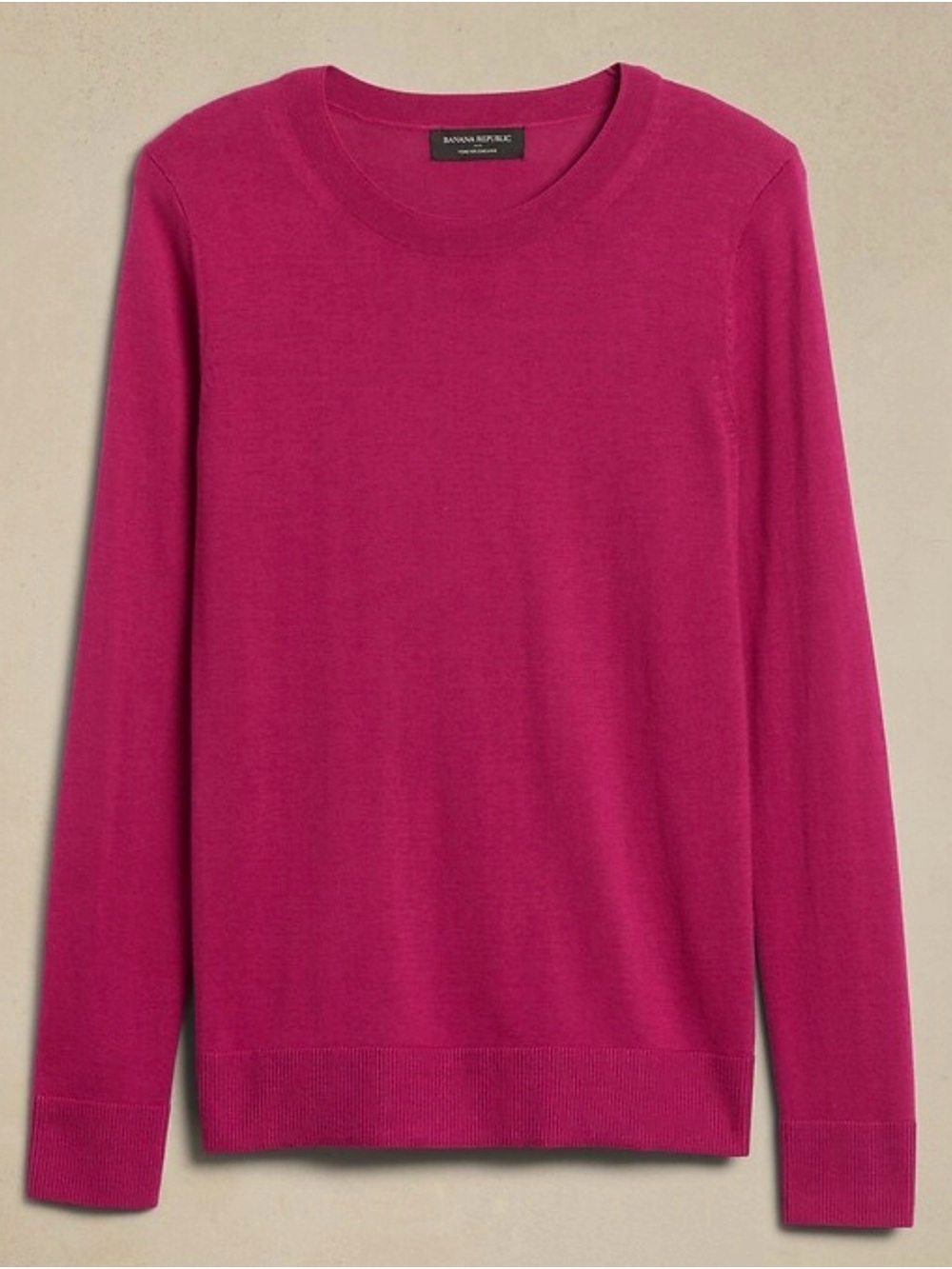 Banana Republic Forever sweater in a purple Geode Women's Long Sleeve Sweater -
